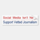 Search for journalling bumper stickers Politics