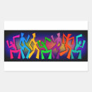 Search for black dancer stickers Silhouette