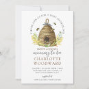 Recherche de abeille vintage invitations Mignon