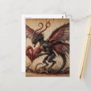 Search for dragon dark postcards Black
