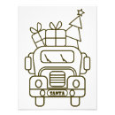 Recherche de dessin père noël posters Arbre de noël