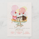 Search for split birthday invitations Ice cream
