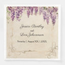 Search for wisteria napkins Rustic