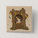 Search for fall square buttons Puppy