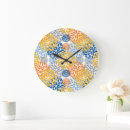 Search for bright colors clocks Floral