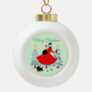 Search for 1950s ornaments Red