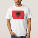 Recherche de albanees tshirts Drapeau