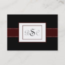 Search for chic chubby business cards Black