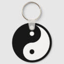 Search for black and white yin yang keychains Harmony