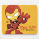 Search for iron mousepads Super hero