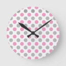 Recherche de pois gris horloges Motif