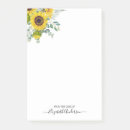 Recherche de sunflower post its Floral