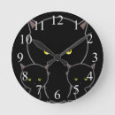 Recherche de chats noirs horloges Pour enfants
