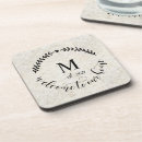 Recherche de rustique dessous de verres Monogrammé