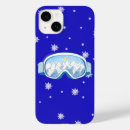 Search for snow skiing iphone cases Blue