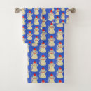 Search for cat christmas bath towels Cute