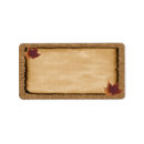 Search for maple leaf return address labels Country