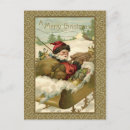 Recherche de victorian christmas cards Santa claus