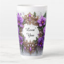 Search for purple orchid mugs Vintage