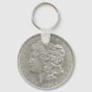 Search for silver coins keychains Dollar