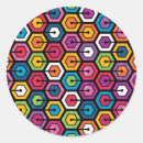 Search for colourful geometric pattern stickers Background