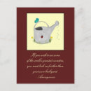 Recherche de papillons bleus cartes postales Dame