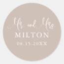 Search for tan wedding stickers Simple