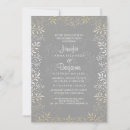Search for silver engagement party invitations Grey