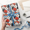 Search for red marble wrapping paper Birthday