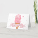 Search for ice cream scoop cards Pink