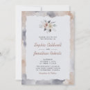 Search for rose gold and grey wedding invitations Watercolor