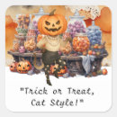 Search for cat lovers stickers Pumpkin