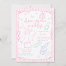 Search for girl sleepover birthday invitations Spa