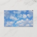 Search for puffy business cards Clouds