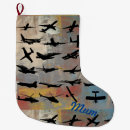 Search for airplanes christmas stockings Vintage