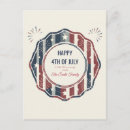Search for vintage 4th of july postcards Red white blue