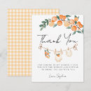 Search for orange gingham cards Baby shower