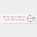 Search for ranges bumper stickers Read