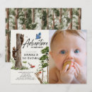 Search for adventure birthday invitations Woods