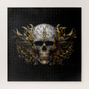 Recherche de crane puzzles Décoratif