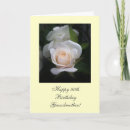 Search for white roses birthday cards 90th
