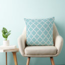 Search for blue moroccan trellis pillows Modern