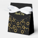 Search for black ribbon favour boxes Modern
