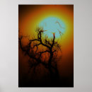 Search for halloween tree posters Sunset