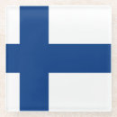 Recherche de la finlande dessous de verres Drapeaux du monde