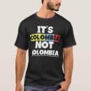Search for colombian tshirts Columbia