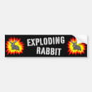 Search for rabbit bumper stickers Cartoon