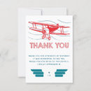 Search for airplane thank you cards Boy