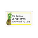 Search for pineapple return address labels Fruit