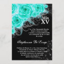 Search for aqua quinceanera invitations Party